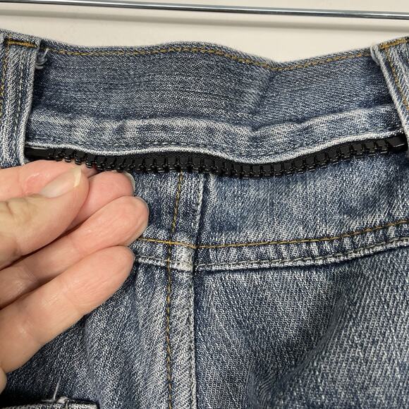 Bilt 0398 Iron Workers Jeans Mens 32x31 Blue Double Knee Padded Motorcycle Work - Picture 14 of 16